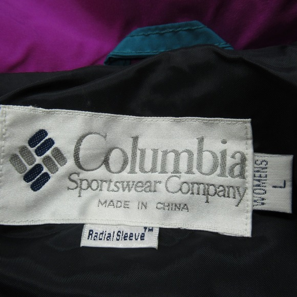 Columbia Jacket Women Large Purple Insulated Removable Liner Reversible 3in1 VTG - Picture 4 of 16